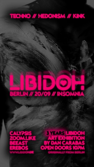 Libidoh! - Sexpositive Techno - House - Party