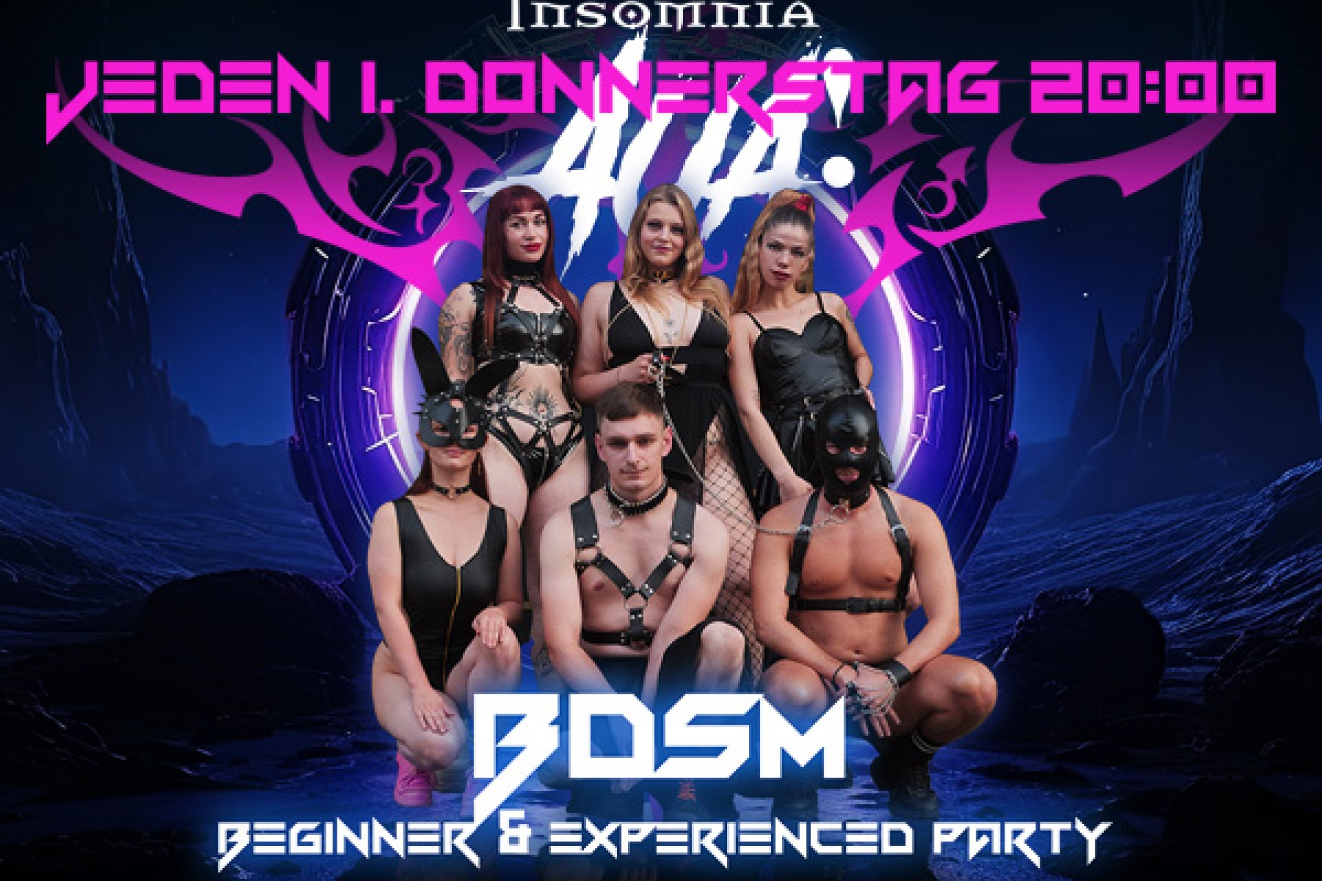 AUA ! Soirée BDSM pour débutants et joueurs expérimentés